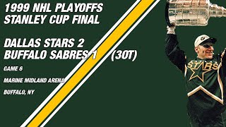 Dallas Stars at Buffalo Sabres: 1999 Stanley Cup Final Game 6 (BEST QUALITY)