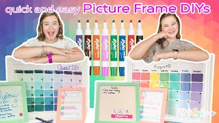 Cheap and Easy PICTURE FRAME DIYs | Make Your Own Dry Erase Board on a Budget