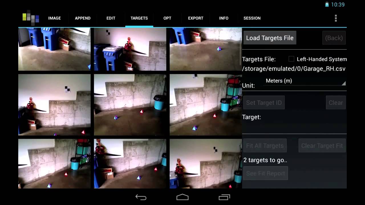 Using Survey Control Files with the PointGun