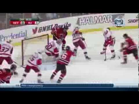 Jonas Gustavsson goes behind the back on save Video   NHL VideoCenter