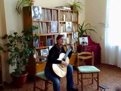 "Баллада о коротком счастье" В.Высоцкий исп.Юлия Штонда