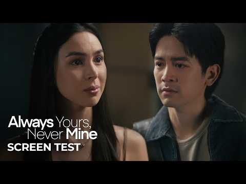 Always Yours, Never Mine Screen Test | Joshua Garcia, Julia Barretto | 'Always Yours, Never Mine'