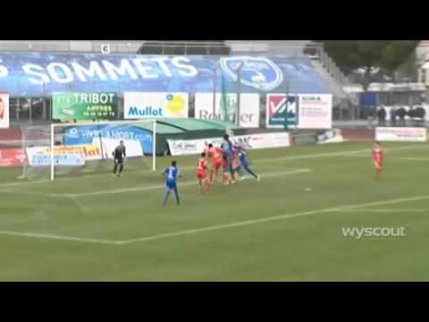 Entrée de Messaoud Bouardja - Niort / Evian - 23/01/2016