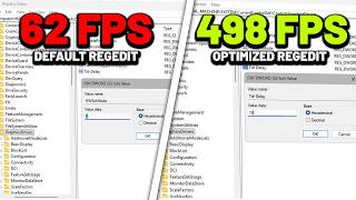 UNLOCK Hidden Registry Tweaks — Windows Registry Tweaks for Gaming Performance & Low Latency