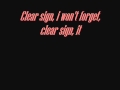 Thomas Anders - Clear Sign (Strong 2010) with lyrics video