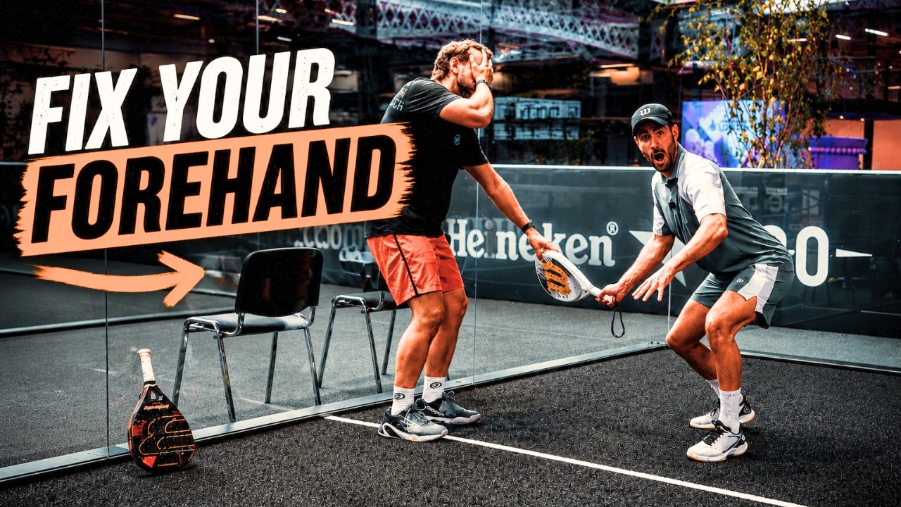 Forehand consistency: fast feet and early preparation