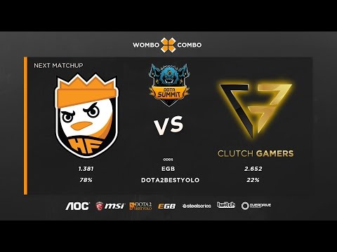 Happyfeet vs Clutch gamers The Summit 7 SEA Qualifier Game 1