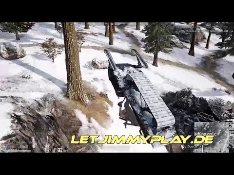 PUBG Vikendi Snowmobile Somersault