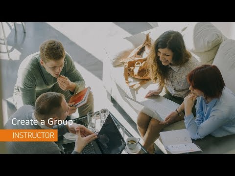 Groups - Create a Group - Instructor