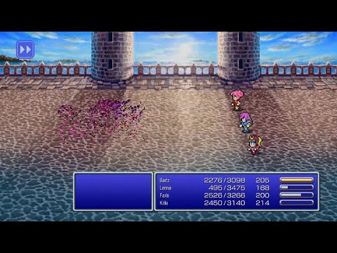 FINAL FANTASY V Twintania Battle and Getting Tinklebell