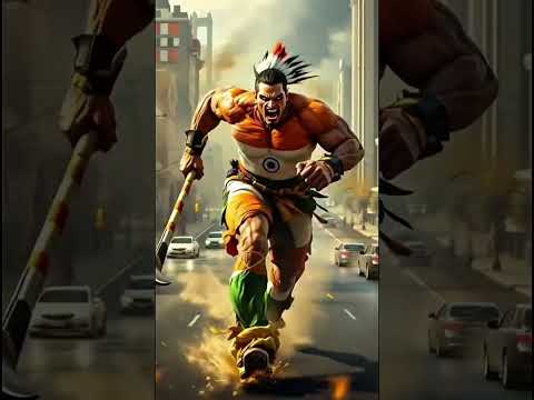 🇮🇳 India Gate Under Attack! 50ft Pakistani vs 50ft Indian Superhero 🔥"