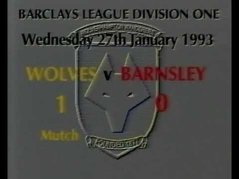 Wolves 1 Barnsley 0 (1992/93)