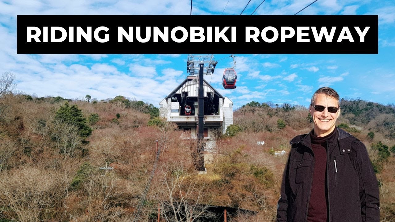 Experience the exhilarating virtual ride on Nunobiki Ropeway.