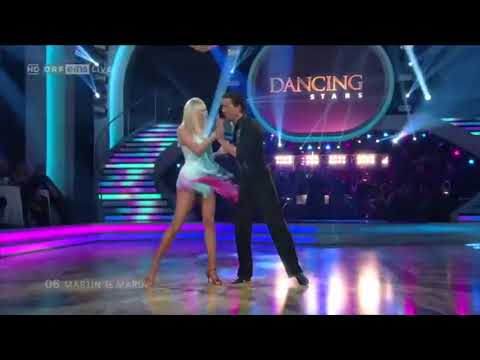 Dancing Star Maria Santner mit Martin Ferdiny - Cha Cha Cha