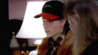 Johnny Depp and Deb Podowski acting in a romantic scene from the tv show 21 Jump Street video