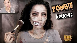 Turning into a ZOMBIE to Scare my Friends !!! (PUBG MOBILE)