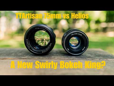 Helios 44-M vs TTArtisan 75mm f/1.5 | Best Swirly Bokeh Lens for Portrait Photography?