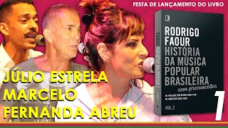 FERNANDA ABREU e MARCELO:TEMPO DE ESTIO-ABRE CORAÇÃO/VENENO DA LATA-JÚLIO  ESTRELA CANTA GONZAGUINHA