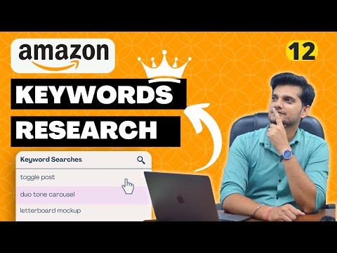 Amazon Keyword Research With Tool 🔥 | Sell on Amazon 📦