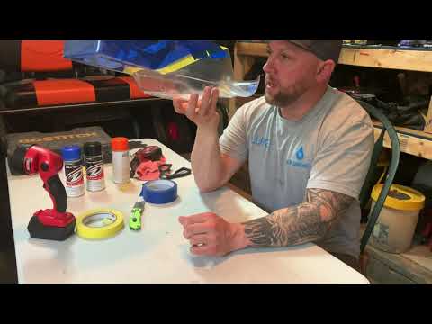 Painting my traxxas Maxx body.