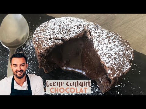 🍫 Moelleux au chocolat au coeur coulant de Cyril Lignac #TousEnCuisine - Léa cooking