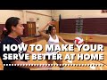 How To Better Your Volleyball Serve At Home