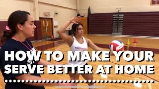 How To Better Your Volleyball Serve At Home
