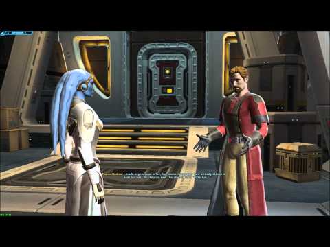 SWTOR JC Second Conversation with Tharan Cedrax - A Holiday From Hutta