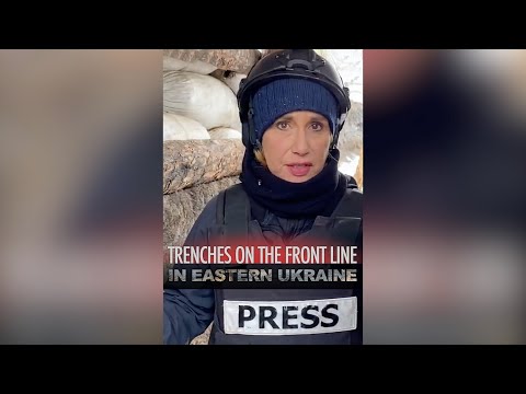 Go deep into battlefield: Trenches on the front line in eastern Ukraine