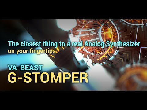 G-Stomper VA-Beast Synthesizer Video