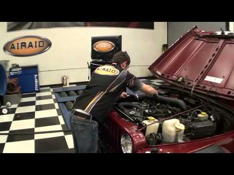 AIRAID Cold Air Dam Intake for 97-06 Wrangler Install