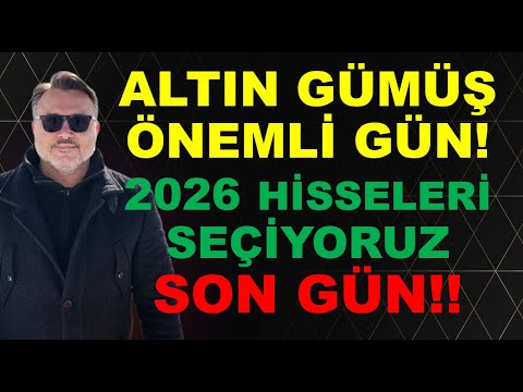 A KEY DAY for Gold and Silver! | We're selecting the stocks for 2026 on the stock exchange.