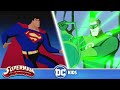 Superman Joins Forces with The Green Lantern! | Superman: The Animated Series | @dckids