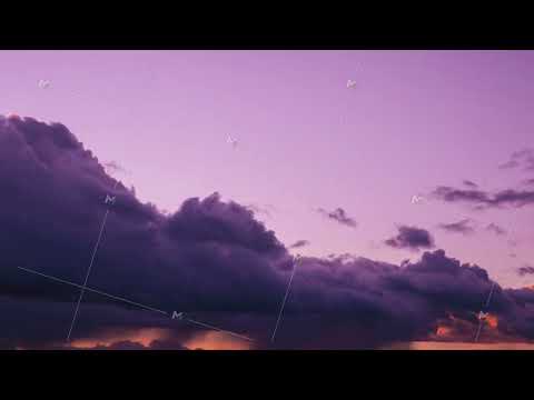 Colorful Purple-pink Clouds. Light Magenta Cloudscape. 4k Timelapse Dramatic Magenta Sky With Clouds