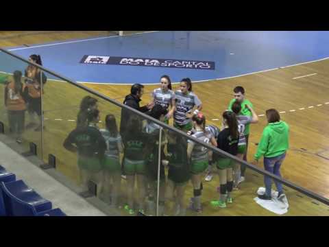 Andebol: Maiastars - CA Leça Juv.Fem. Fev 2016