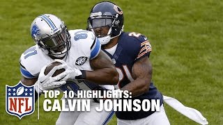 Top 10 Calvin Johnson Career Highlights | NFL