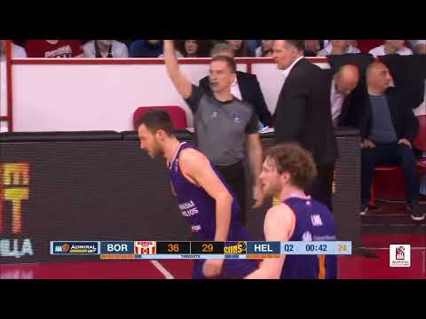 AdmiralBet ABA League 2022/23 highlights, Qualifiers, Round 3: Borac Mozzart – Helios Suns (2.5.23)