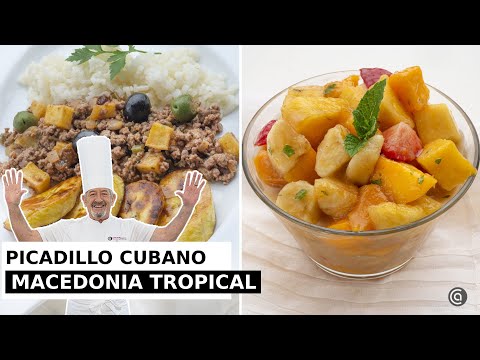 PICADILLO CUBANO y MACEDONIA ¡Recetas con Karlos Arguiñano!