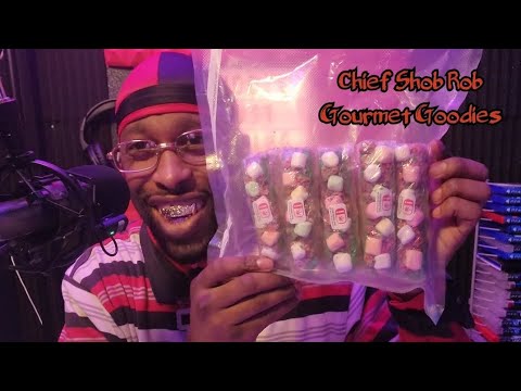 Chief Shob Rob Edibles Gourmet Goodies Candy Bars Presentation by Cuddie Slick