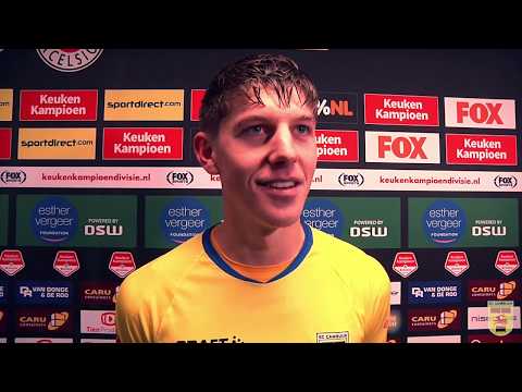 Reactie Mees Hoedemakers  na afloop van Excelsior - SC Cambuur (1-3)