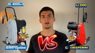 Qual Melhor de 3CV? Lavadora Eletroplas EL 4000v3 vs Lavadora Chiaperini LJ 3100