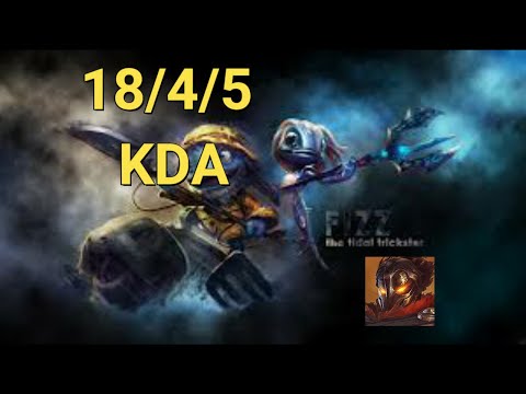 Fizz Vs Viktor 3 kills Early 18/4/5 KDA