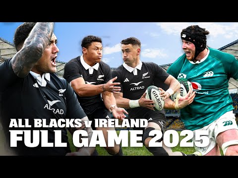 All Blacks vs Ireland 2025 Full Game: Unfinished Business at Soldier Field