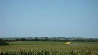 preview picture of video 'Crop Dusting: Applying Fungicide on Corn in Iowa  Farms.com Video'