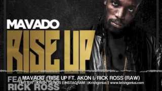 Mavado - Rise Up ft. Akon &amp; Rick Ross (Raw)