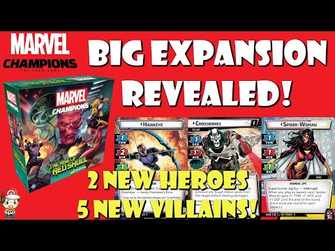 Marvel Champions LCG: The Rise of Red Skull - YouTube Video