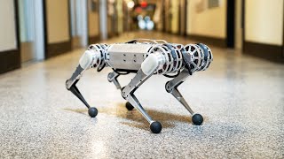 MIT Mini Cheetah: Four-legged Jumping Robot