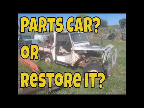 Land Rover 20 Years behind a factory- will it run again?