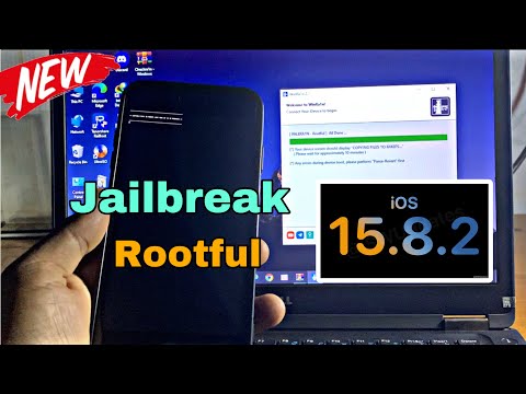 iOS 15.8.2 - iOS 15.0 Jailbreak Rootful got successful on Windows for A9-A11 devices