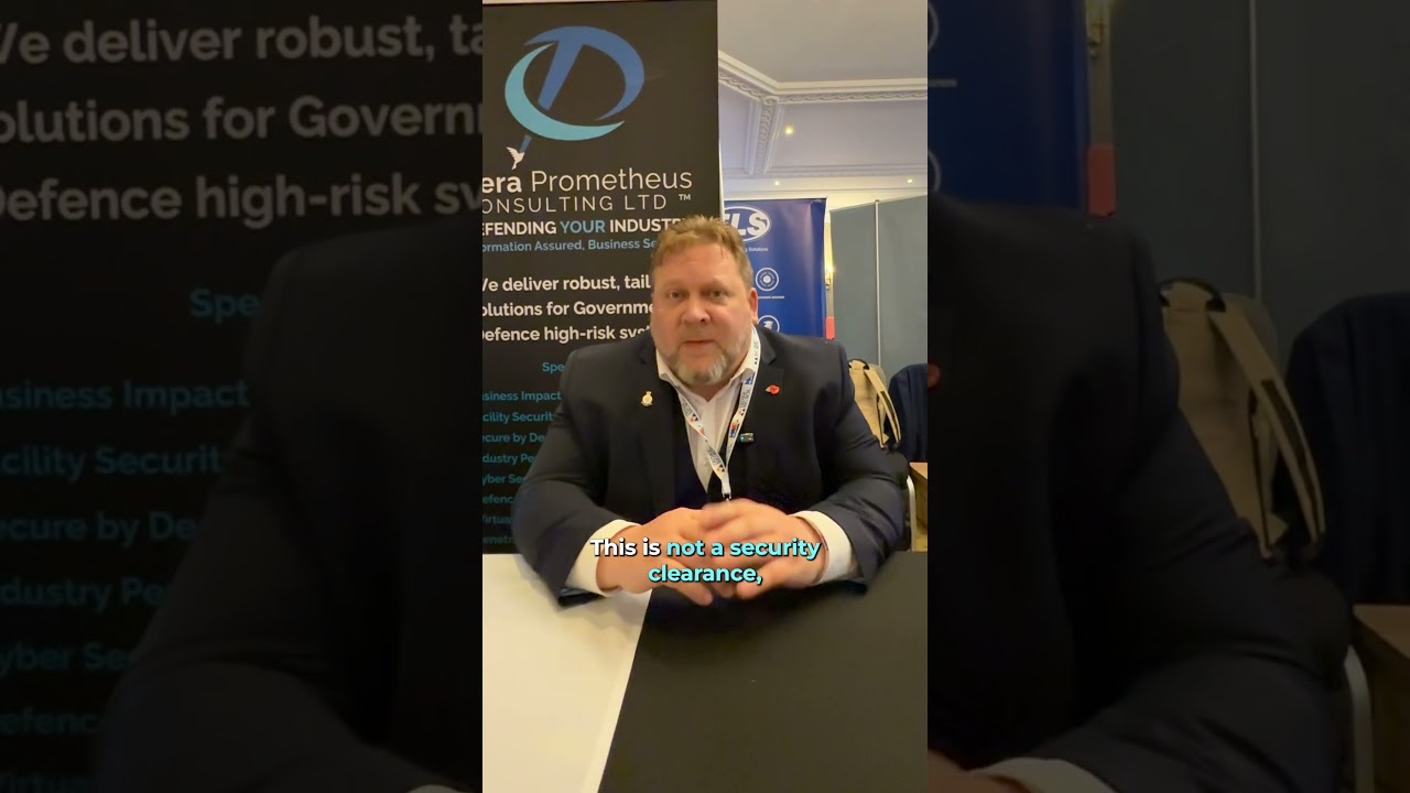 Clarifications on Security Clearances | Gareth Shaw | Make UK Defence Summit 2025 | Defence Industry